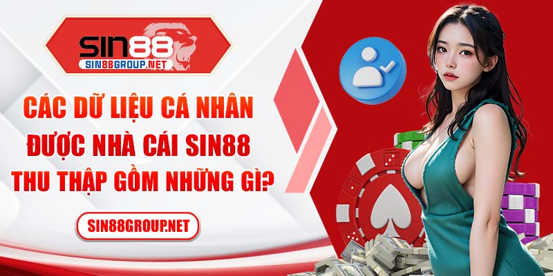 Các dữ liệu cá nhân được nhà cái Sin88 thu thập gồm những gì?